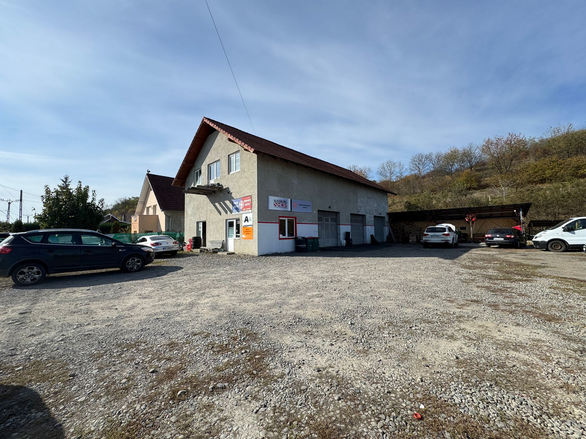 Fatada service auto DIESELNET Reghin